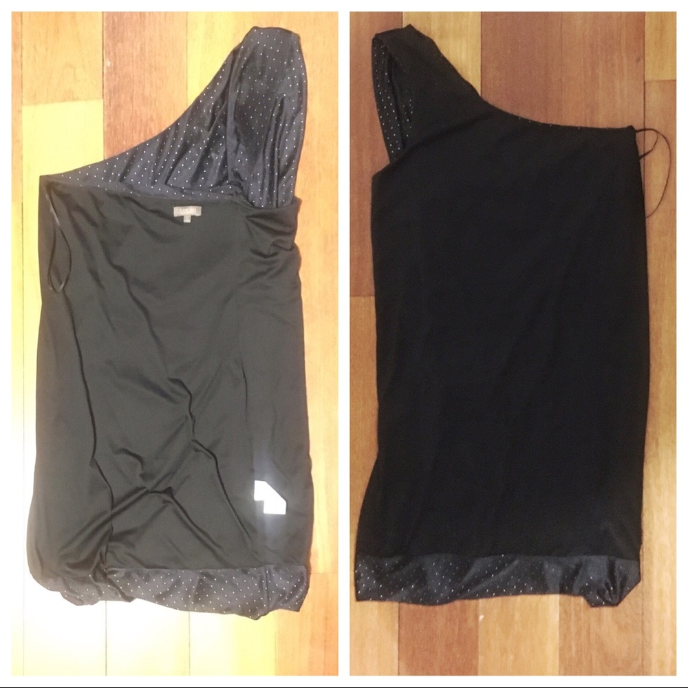 Grey & Gold Knitted Dress From Young By Yoyo Yeung View 5